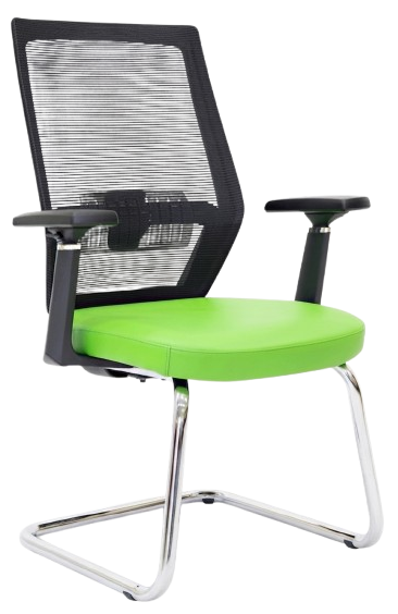 E-2933S-V Lips Series Visitor Mesh Chair