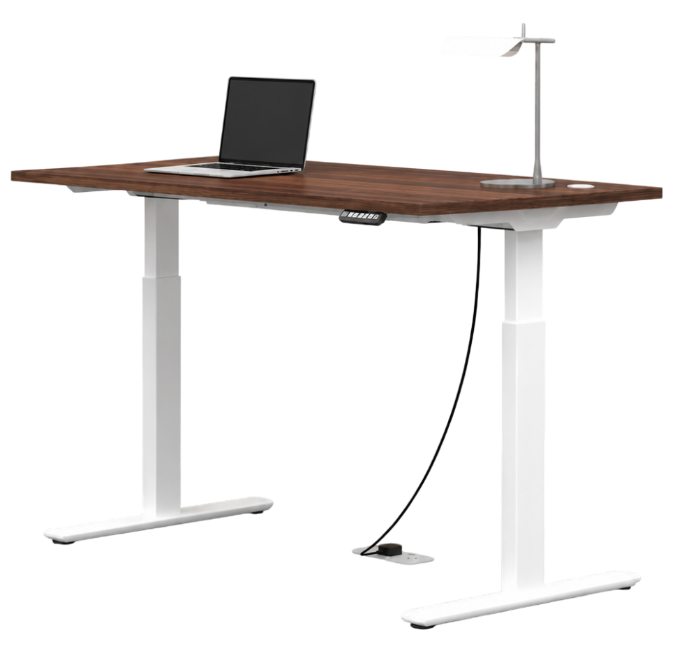 EHT-127-WHAC EHT Series Electrical Height Adjustable Table - Size : 120W x 75D x 71~115H (cm)