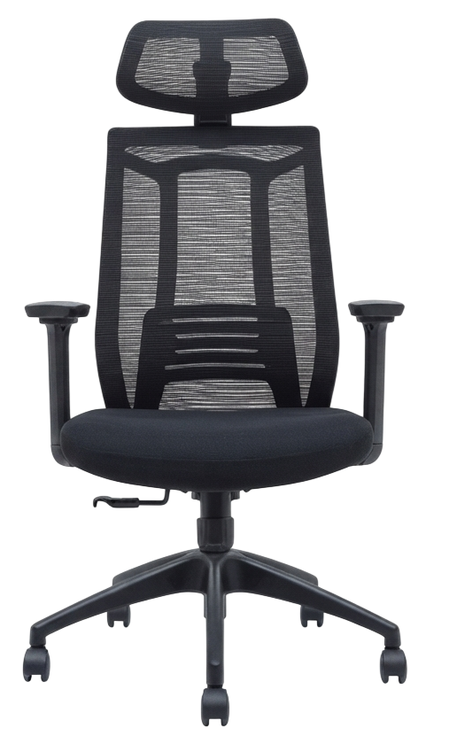NTT-275-HB Finneas Series Highback Mesh Chair - Size : 67W x 66D x 111-121H (cm)