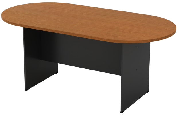 GO-24-DGCR GO Oval Meeting Table - Size : 240W x 120D x 75H (cm)