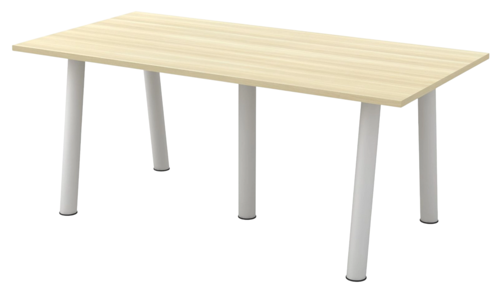 BVE-24-WHBA BV Rectangular Meeting Table (Without Flipper Cover) - Size : 240W x 120D x 75H (cm)