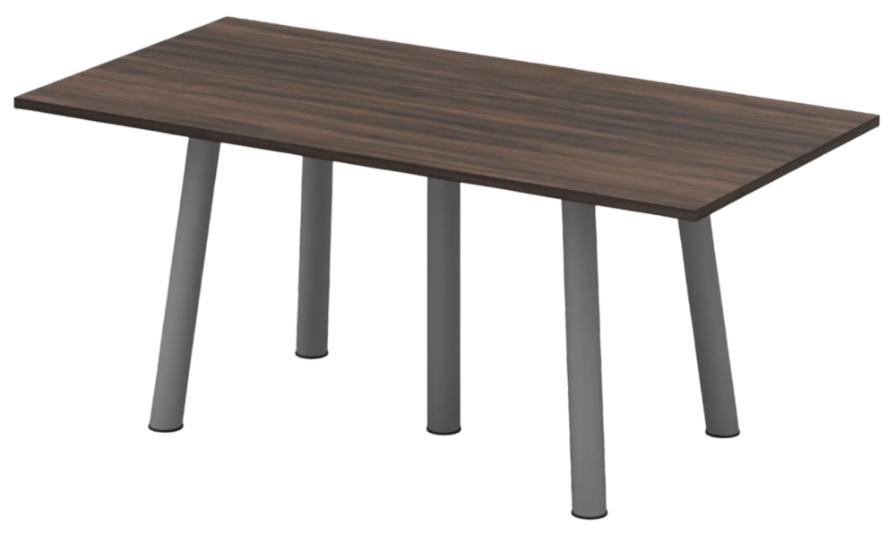 QVE-24-ACSV V Rectangular Meeting Table (Without Flipper Cover) - Size : 240W x 120D x 75H (cm)