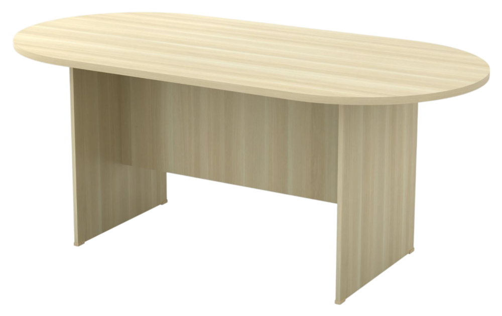 EXO-24-BA Oval Meeting Table - Size : 240W x 120D x 75H (cm)