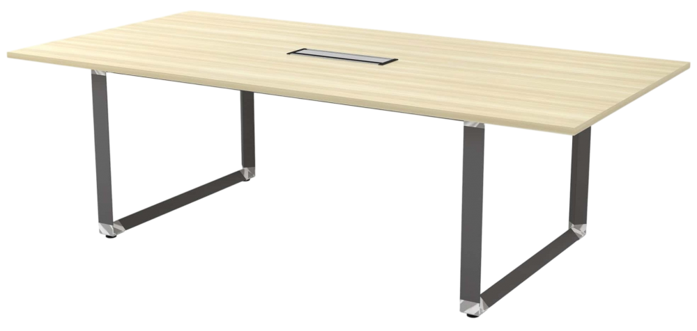 OVB-24-WHBA Overjoy Series Rectangular Conference Table - Size : 240W x 120D x 75H (cm)