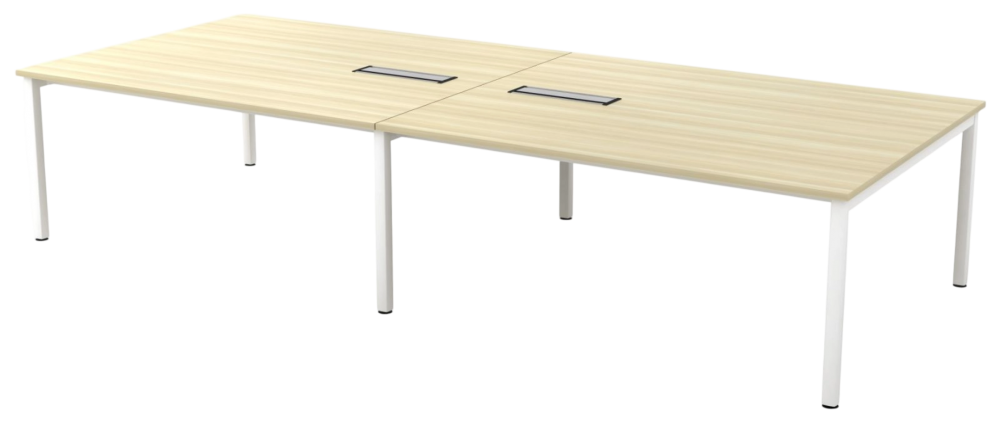 SVB-36-WHBA Skywalk Series Rectangular Conference Table - Size : 360W x 150D x 75H (cm)
