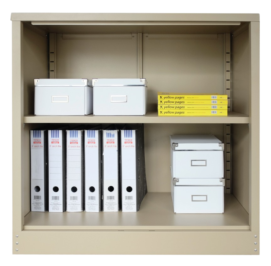 S112W-BG Half Height Cupboard Without Door - Size : 91W x 45D x 91H (cm)