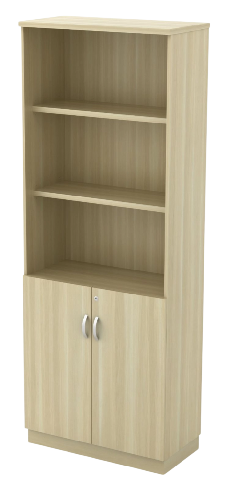 Q-YOD21-BA Semi Swinging Door High Cabinet - Size : 80W x 40D x 211H (cm)