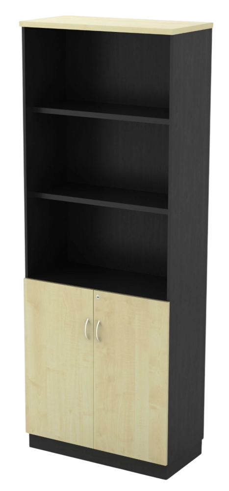 T-YOD21-DGMP Semi Swinging Door High Cabinet - Size : 80W x 40D x 211H (cm)