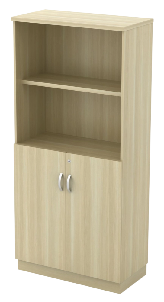 Q-YOD17-BA Semi Swinging Door Medium Cabinet - Size : 80W x 40D x 171H (cm)