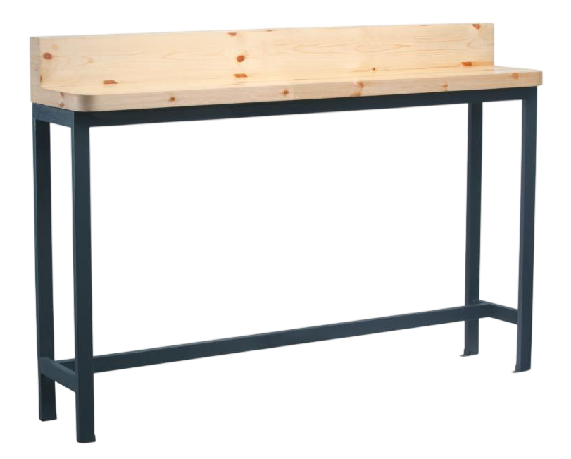 CAFE-HLB-1200 Cafe High L Bench Table Size: 120L x 38D x 121H (cm)