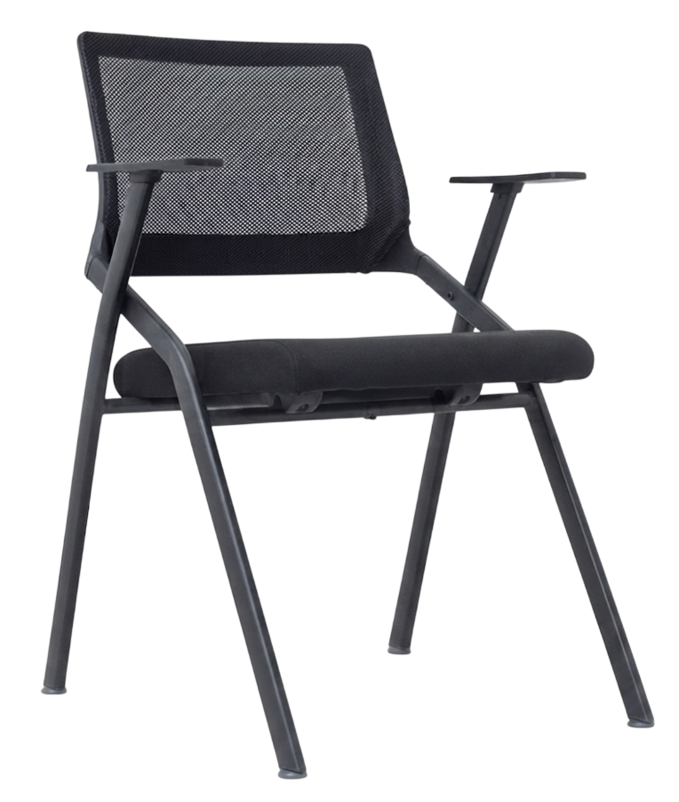 FLP-0225 Training Chair With Foldable Seat W/O Castor