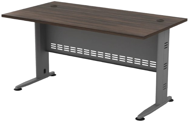 QT-188-ACSV Quincy Series Rectangular Metal J-Leg Table - Size : 180W x 80D x 75H (cm)