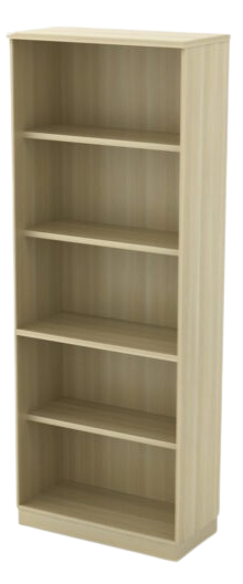 Q-YO21 Open Shelf High Cabinet - Size : 80W x 40D x 211H (cm)
