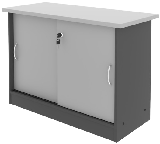 GS-303 Budget Series Side Cabinet - Size : 90W x 45D x 70H (cm)