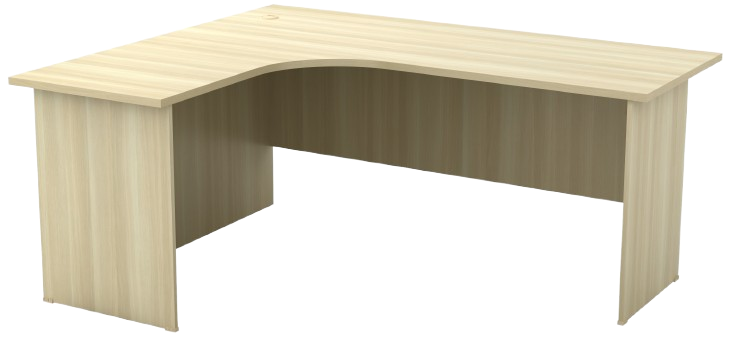 EXL-552-BA Exotic Series Compact L Shape Table - Size : 150/60L x 150/60W x 75H (cm)