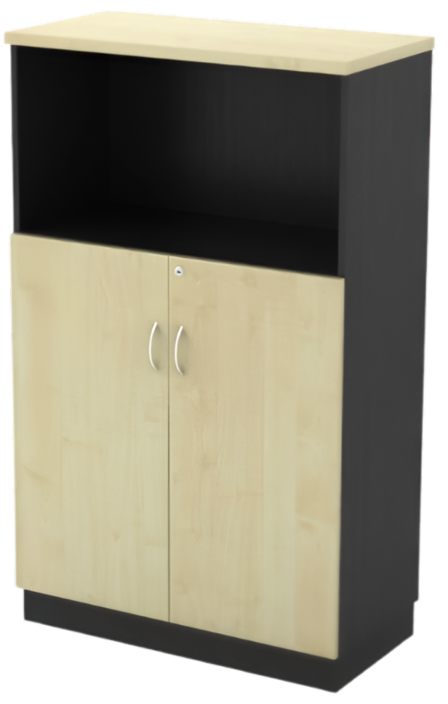 T-Y0D13-DGMP Semi Swinging Door Medium Cabinet - Size : 80W x 40D x 131H (cm)