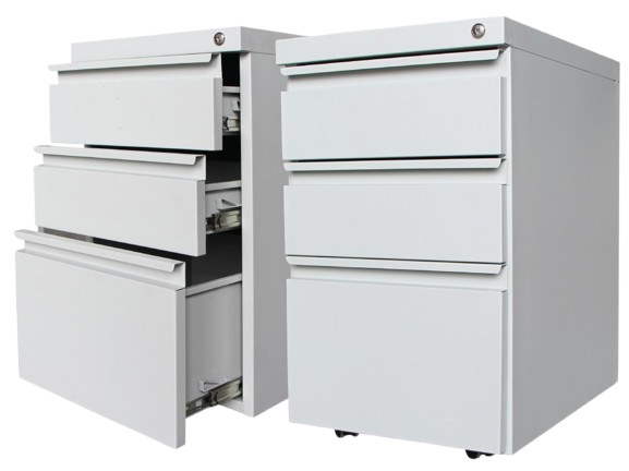 S180-LG Steel Mobile Pedestal 2D1F