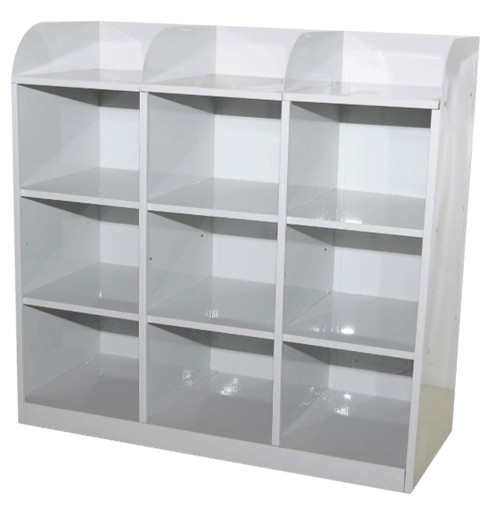 S113/B-LG 9 Pigeon Holes Side Table - Size : 91W X 38D X 89H (cm)