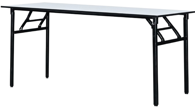 VF-420N Rectangular Folding Table - Size : 120W x 60D x 75H (cm)