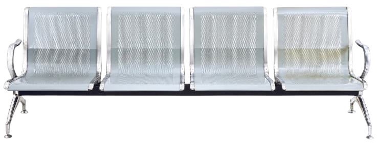 E-914 4 Seaters Airdrome Chair - Size : 238W X 68D X 79H (cm)