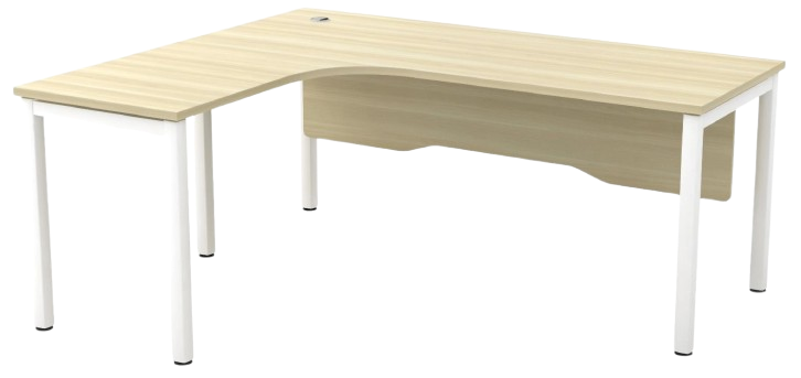 SWL552-WHBA Superior Compact Table - Size : 150L/60D x 150W/60D x 75H (cm)