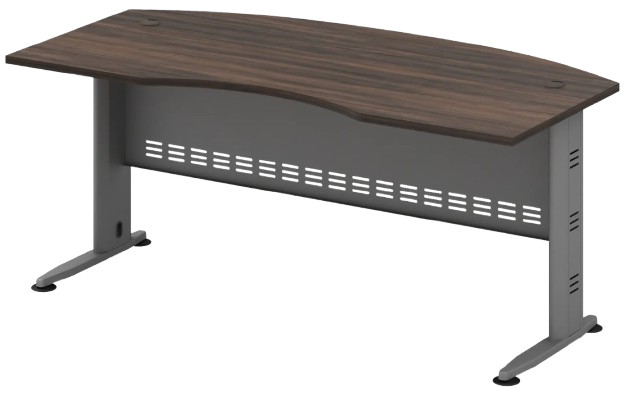 QMB-55 Quincy Series 6FT Metal J Leg Executive Table - Size : 180W x 90D x 75H (cm)