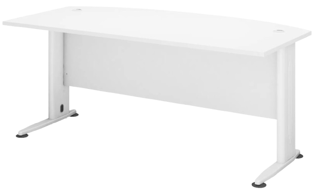 HMB-180A H Series Curve Front Executive Table - Size : 180W x 90D x 75H (cm)