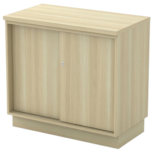Q-YS303-BA Sliding Door Side Cabinet - Size : 90W x 45D x 70H (cm)