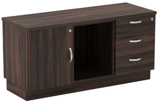 Q-YP6122-AC Quincy Series Side Cabinet (Left/Right) - Size : 120W x 45D x 60H (cm)