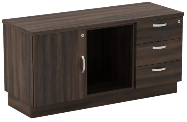Q-YP6123-AC Quincy Series Side Cabinet (Left/Right) - Size : 120W x 45D x 60H (cm)