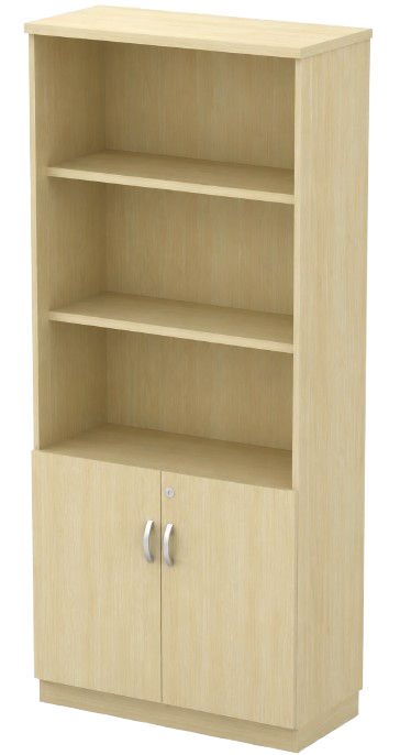 Q-YOD21-MP Semi Swinging Door High Cabinet - Size : 80W x 40D x 211H (cm)