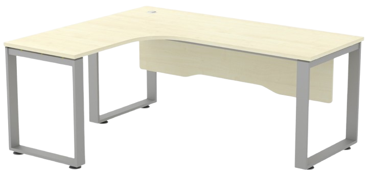 SQWL-552-DGBA Superior Compact Table (Left/Right) - Size : 150L/60D X 150W/60D X 75H (cm)