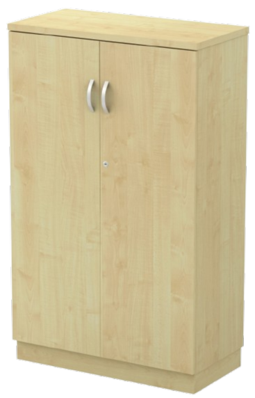 Q-YD13-MP Swinging Door Medium Cabinet - Size : 80W x 40D x 131H (cm)