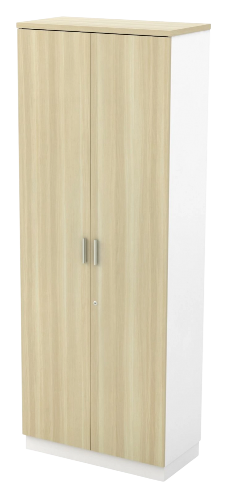 B-YD21-WHBA Swinging Door High Cabinet - Size : 80W x 40D x 211H (cm)