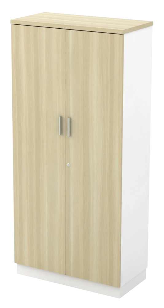 B-YD17-WHBA Swinging Door Medium Cabinet - Size : 80W x 40D x 171H (cm)