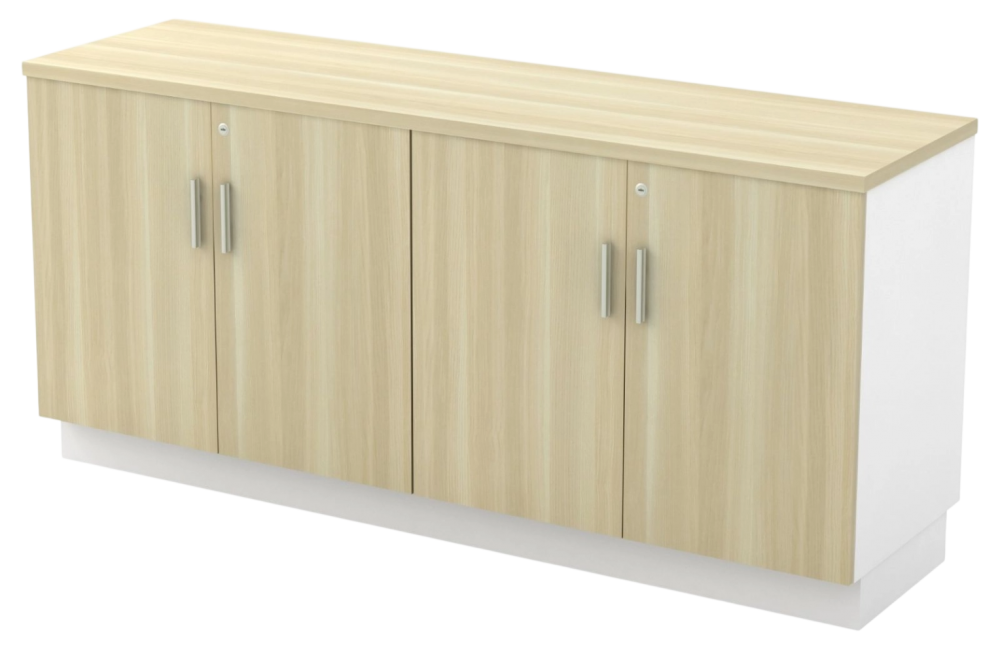 B-YDD7160-WHBA  Combination Low Cabinet (Dual Swinging Door) - Size : 160W X 45D X 75DH (cm)