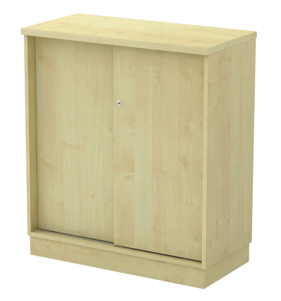 Q-YS9-MP Sliding Door Low Cabinet - Size : 80W x 40D x 91H (cm)