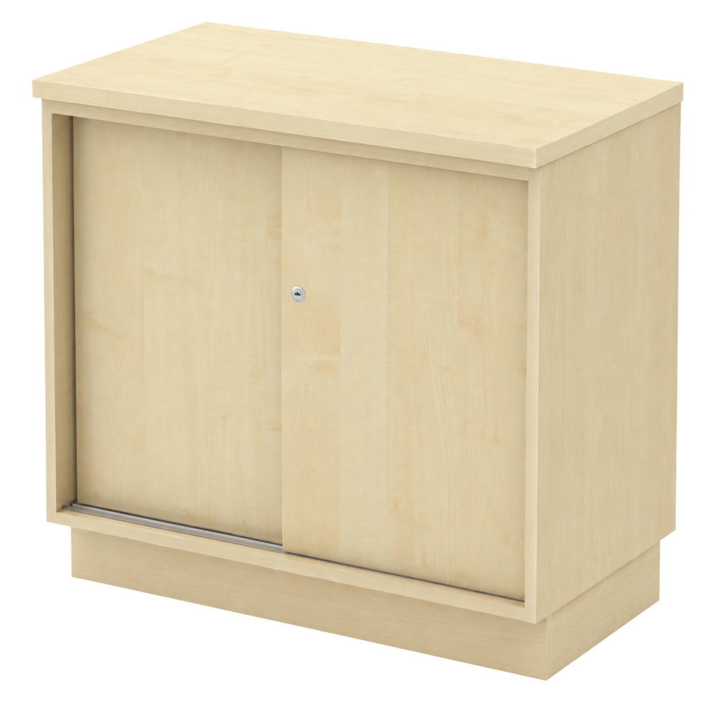 Q-YS875-MP Sliding Door Low Cabinet - Size : 80W x 45D x 75H (cm)