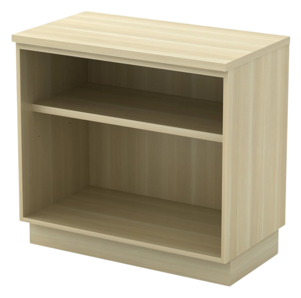 Q-YO875-BA Open Shelf Low Cabinet - Size : 80W X 45D X 75H (cm)