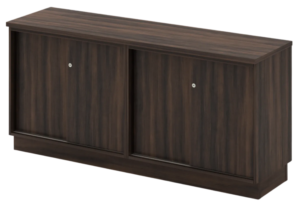 Q-YSS7160-AC Combination Low Cabinet (Dual Sliding Door) - Size : 160W X 45D X 75H (cm)