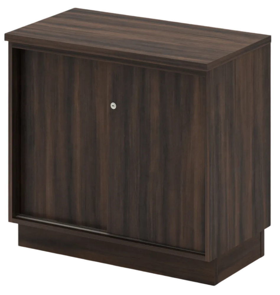 Q-YS875-AC Sliding Door Low Cabinet - Size : 80W x 45D x 75H (cm)