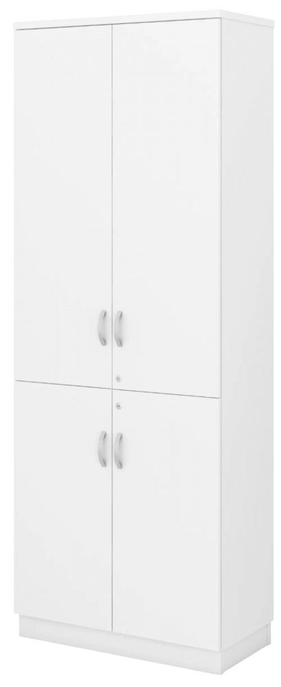 Q-YTD21-WH Swinging Door High Cabinet - Size : 80W x 40D x 211H (cm)