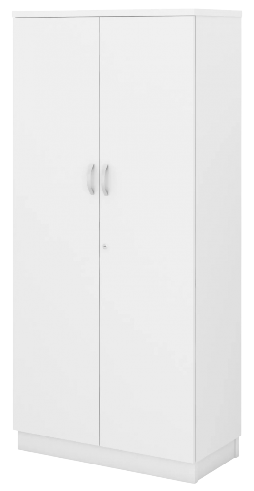 Q-YD17-WH Swinging Door Medium Cabinet - Size : 80W x 40D x 171H (cm)