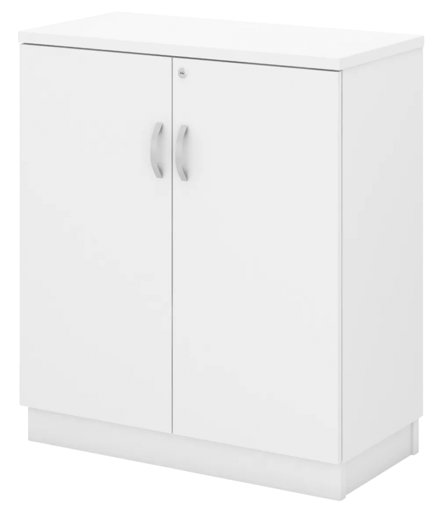 Q-YD9-WH Swinging Door Low Cabinet - Size : 80W x 40D x 91H (cm)