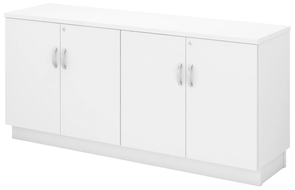 Q-YDD7160-WH Combination Low Cabinet (Dual Swinging Door) - Size : 160W X 45D X 75DH (cm)
