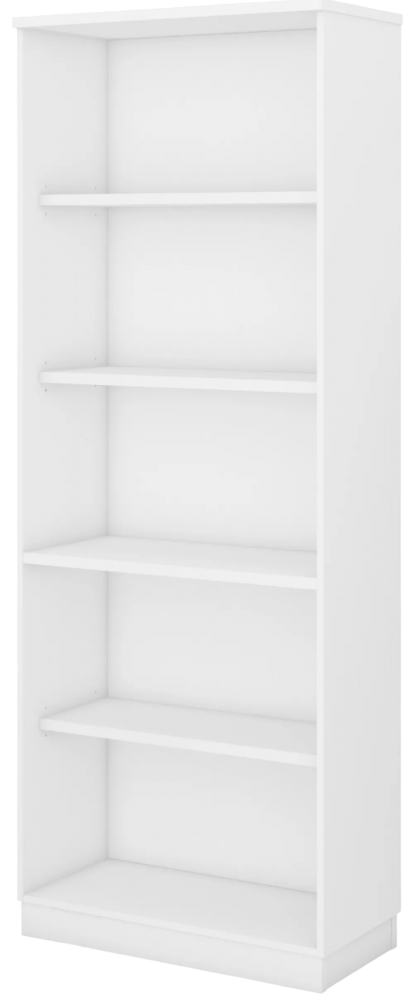 Q-Y021-WH Open Shelf High Cabinet - Size : 80W x 40D x 211H (cm)