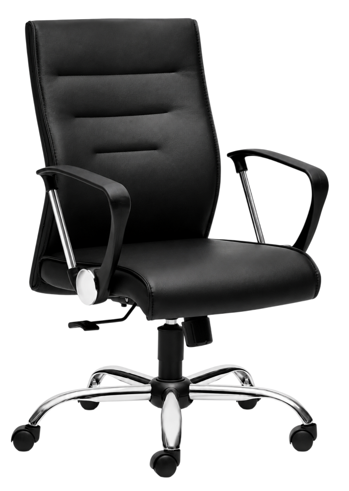 E-93H Shade Series Lowback Leather Chair