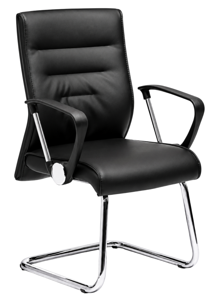 E-94S Shade Series Visitor Leather Chair