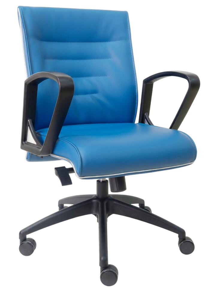 E-2513H Challenge Series Lowback Leather Chair