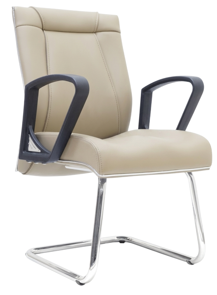 E-2524S Vintage Series Visitor Leather Chair